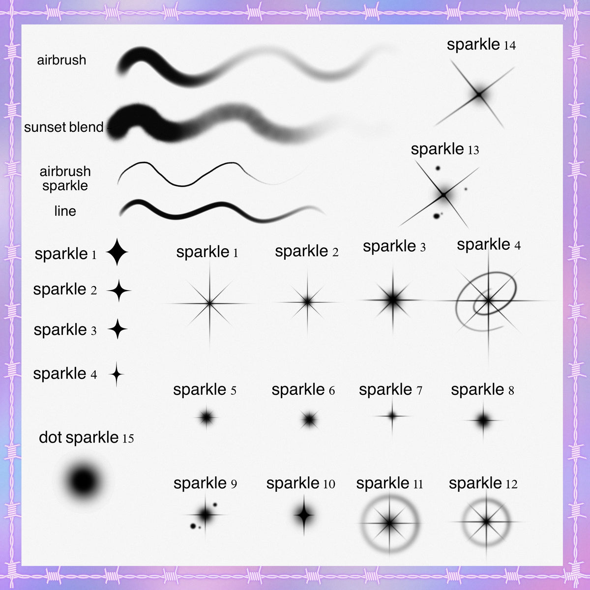 Airbrush Brushes