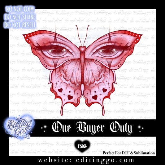 Chicana Butterfly Eyes
