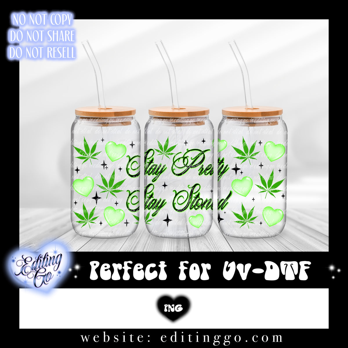 Stay Pretty Stay Stoned Wrap