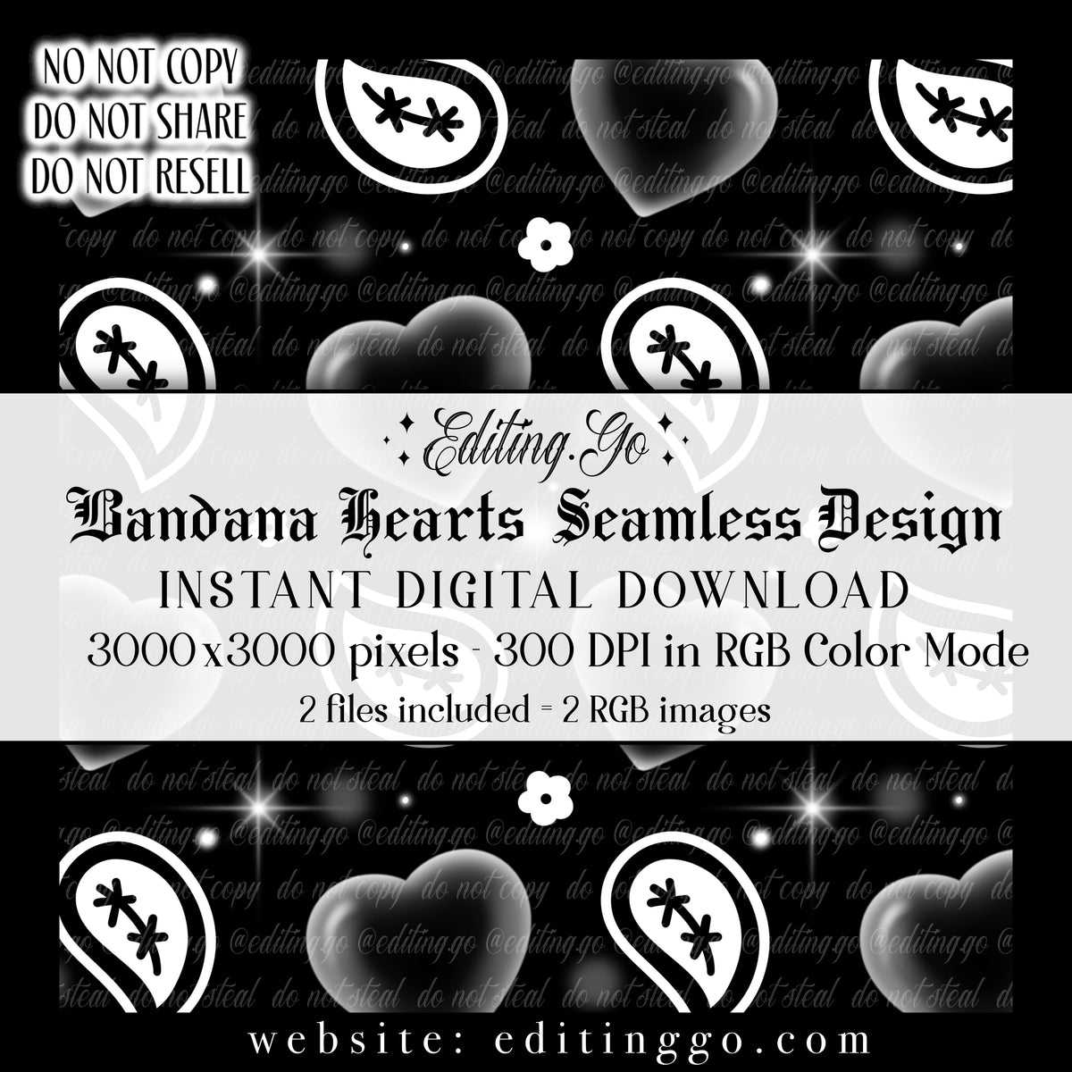 Bandana Hearts