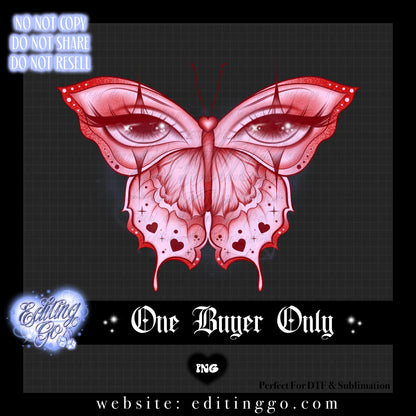 Chicana Butterfly Eyes